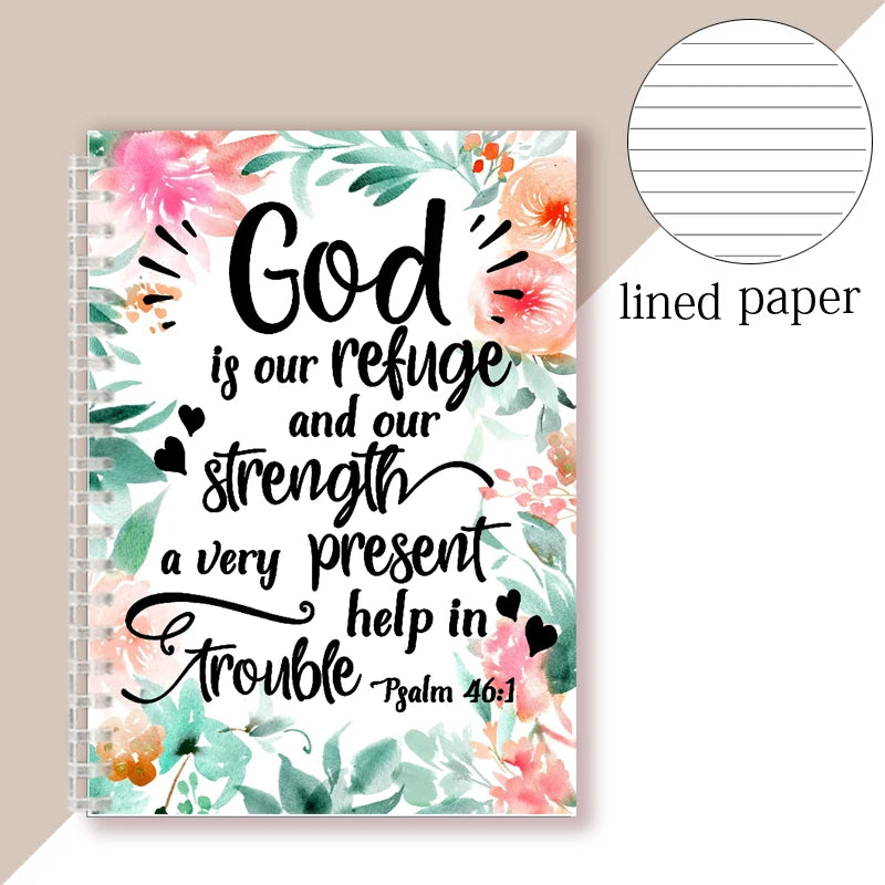 Spiral God Is My Refuge And Strength Faith Journal