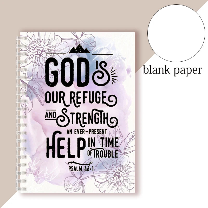 Spiral God Is My Refuge And Strength Faith Journal