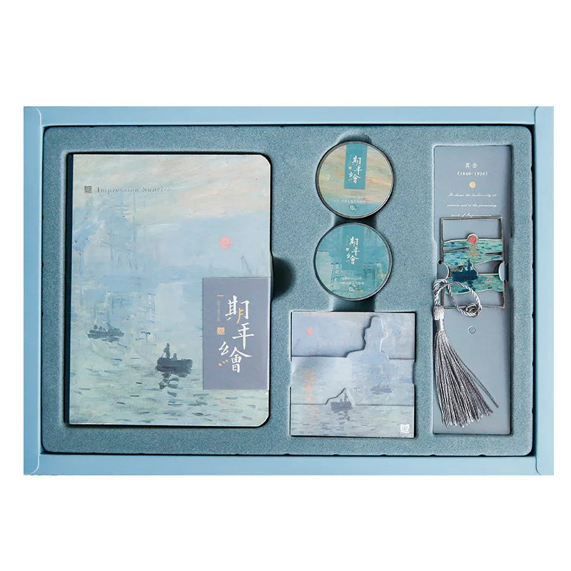 Creative Van Gogh Monet Student Gift Set