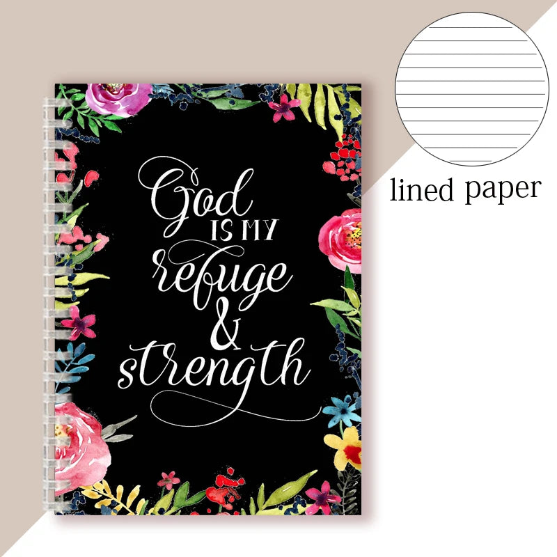 Spiral God Is My Refuge And Strength Faith Journal