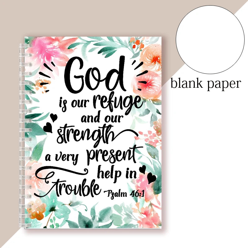 Spiral God Is My Refuge And Strength Faith Journal