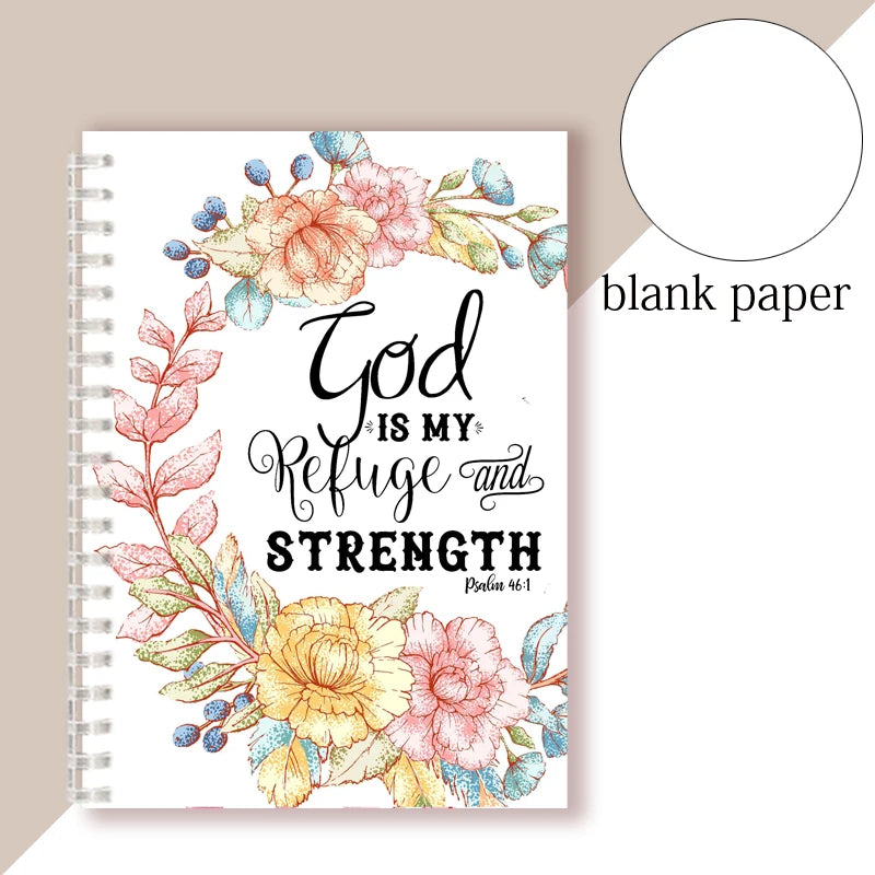 Spiral God Is My Refuge And Strength Faith Journal