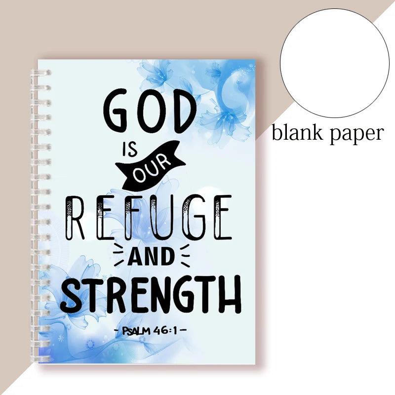 Spiral God Is My Refuge And Strength Faith Journal