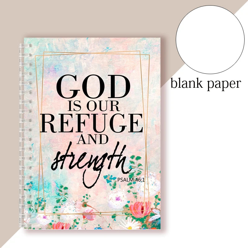 Spiral God Is My Refuge And Strength Faith Journal