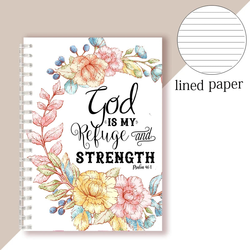 Spiral God Is My Refuge And Strength Faith Journal