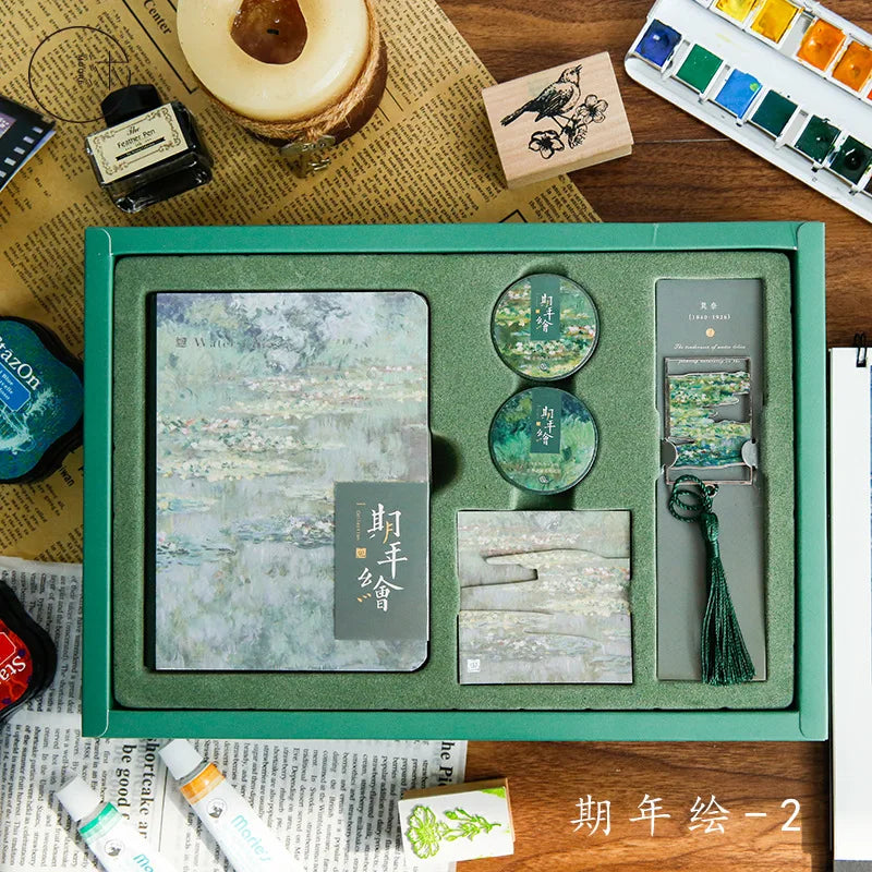 Creative Van Gogh Monet Student Gift Set