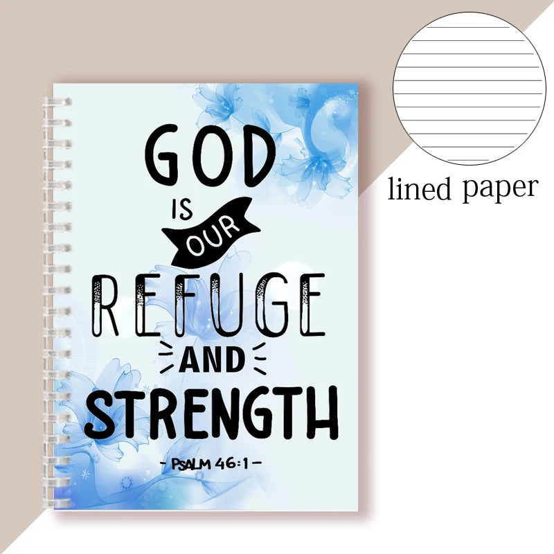 Spiral God Is My Refuge And Strength Faith Journal