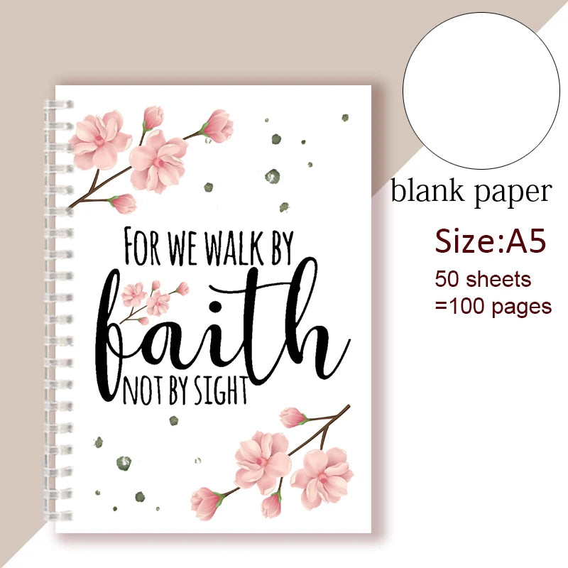 A5 Spiral Bible Quote Journal