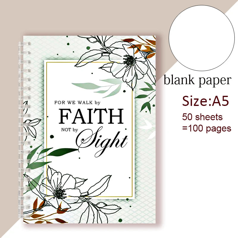 A5 Spiral Bible Quote Journal