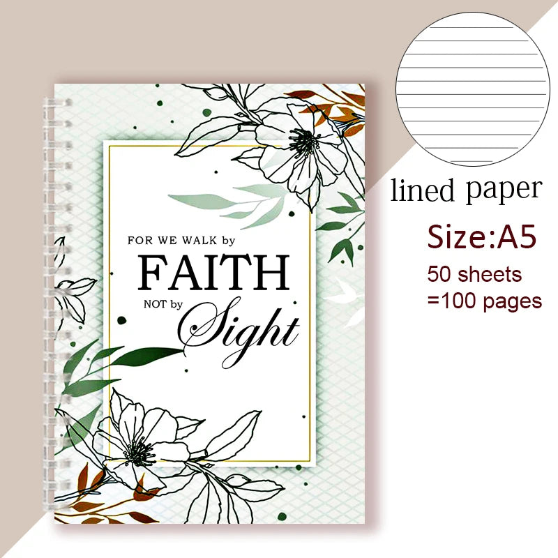 A5 Spiral Bible Quote Journal