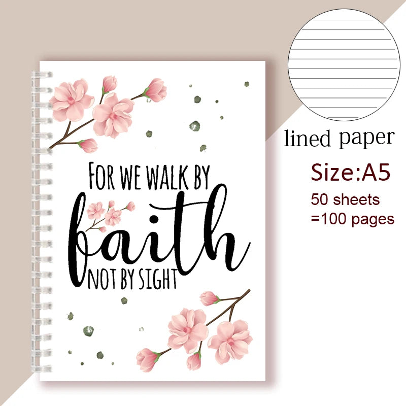 A5 Spiral Bible Quote Journal