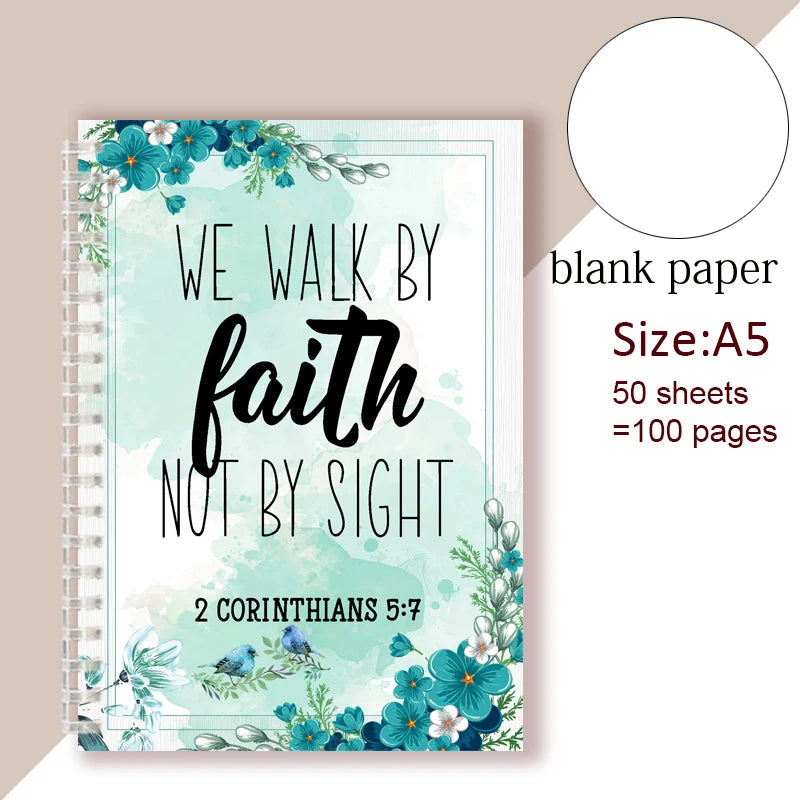 A5 Spiral Bible Quote Journal