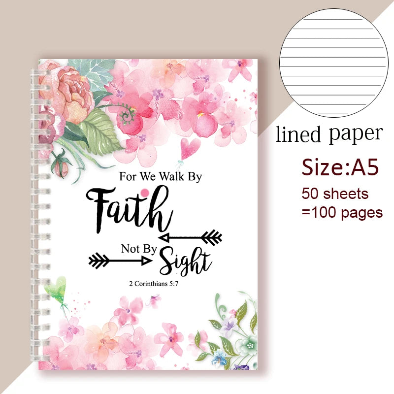 A5 Spiral Bible Quote Journal