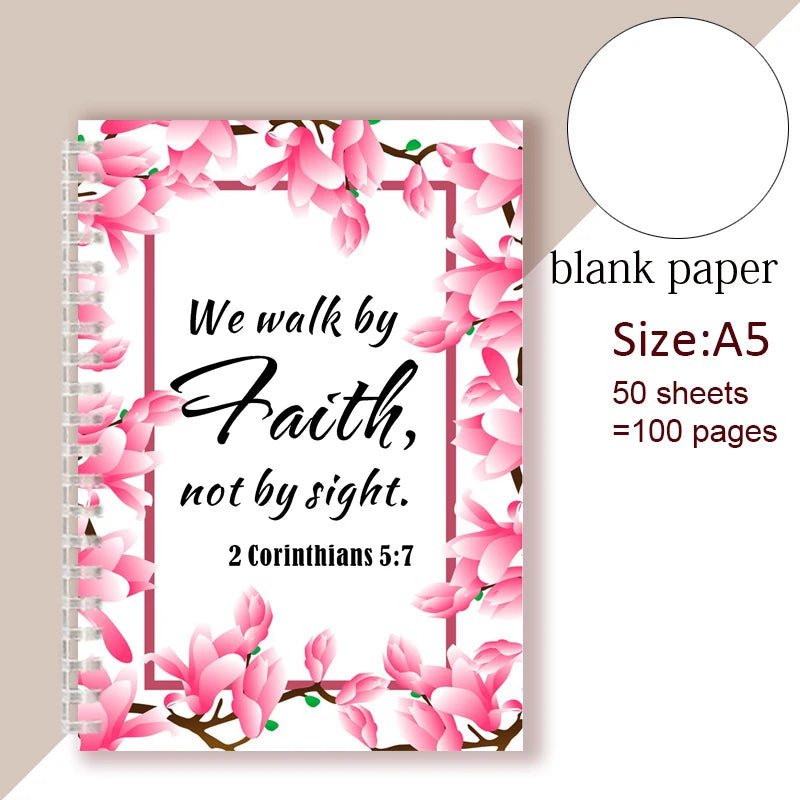 A5 Spiral Bible Quote Journal