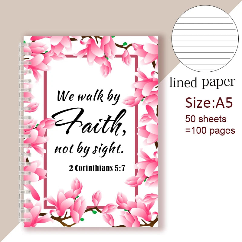 A5 Spiral Bible Quote Journal