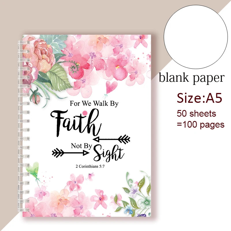 A5 Spiral Bible Quote Journal